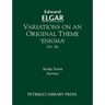 Variations on an Original Theme 'Enigma', Op.36: Study score