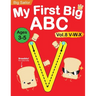 My First Big ABC Book Vol.8: Preschool Homeschool Educational Activity Workbook with Sight Words for Boys and Girls 3 - 5 Year Old: Handwriting Practi