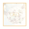 Guest Book for Wedding: Hardcover Guestbook With 110 Pages 8.5 x 8.5 Memory Sign In Book Keepsake For Wedding Guest, Engagement Party, Bridal