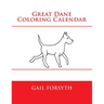 Great Dane Coloring Calendar
