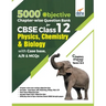 5000+ Objective Chapter-wise Question Bank for CBSE Class 12 Physics, Chemistry & Biology with Class 12