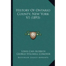 History Of Ontario County, New York V1 (1893)