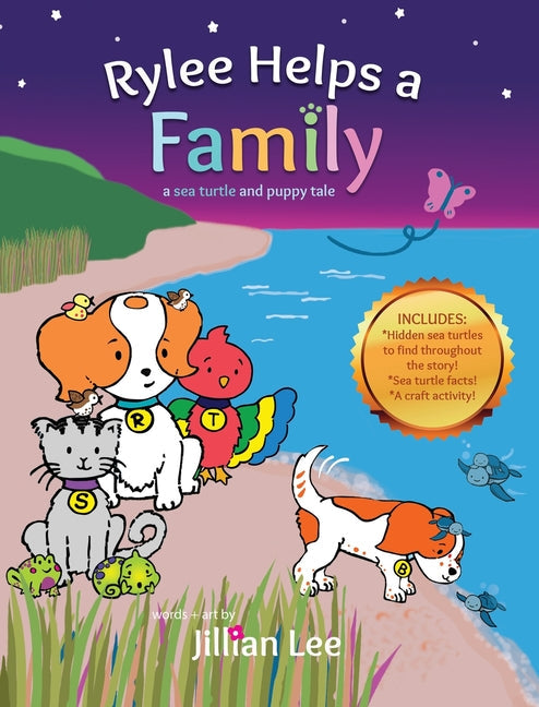 Rylee Helps a Family: a sea turtle and puppy tale - Hardcover by Books by splitShops