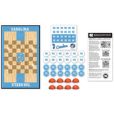 UNC Tar Heels Checkers Board Game by MasterPieces Puzzle Company INC