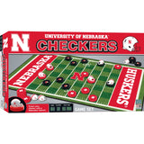 Nebraska Cornhuskers Checkers Board Game by MasterPieces Puzzle Company INC