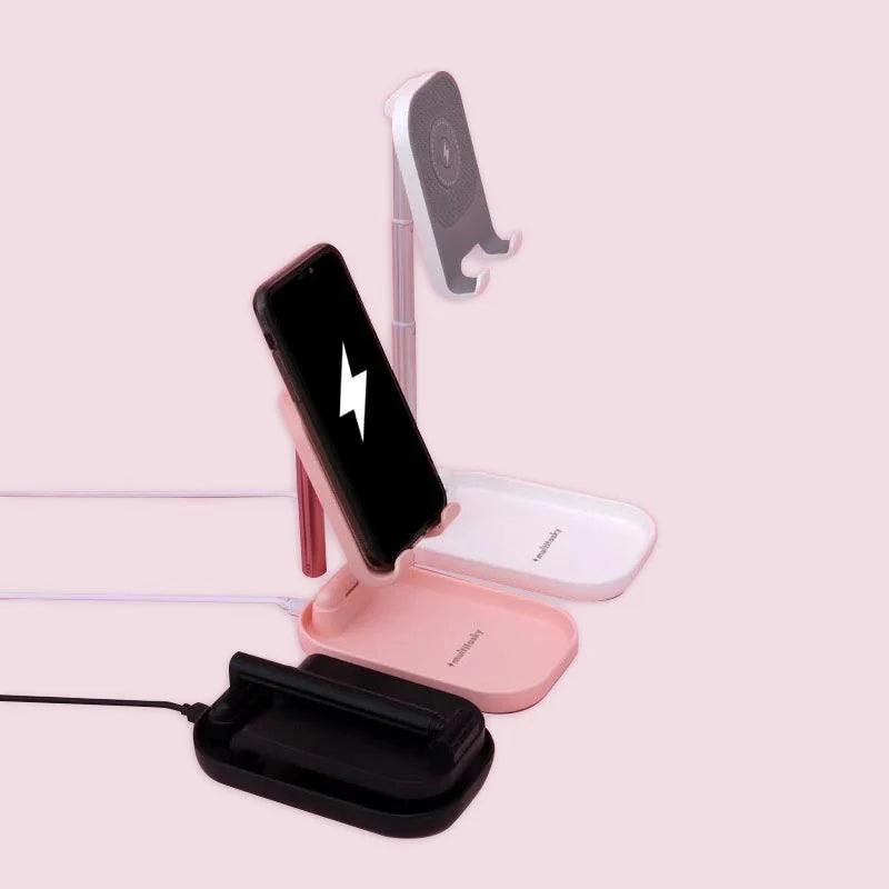 Deluxe Phone Holder with Charging Pad - Vysn