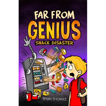 Far from Genius: Snack Disaster: (Far from Genius- Dyslexia-Friendly, Funny, Illustrated Chapter Books for Kids)