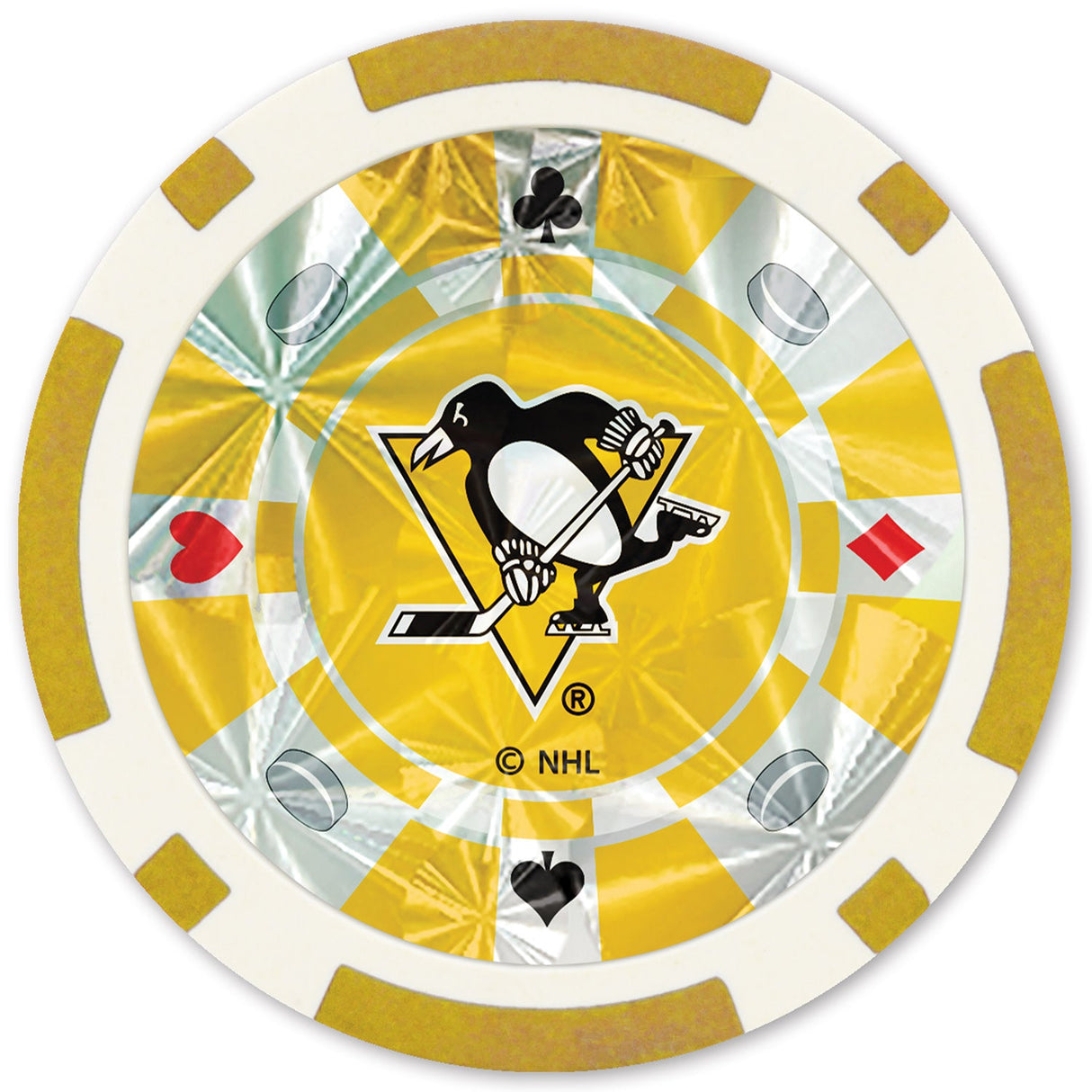 Pittsburgh Penguins 20 Piece Poker Chips by MasterPieces Puzzle Company INC