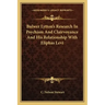 Bulwer Lytton's Research in Psychism and Clairvoyance and His Relationship with Eliphas Levi