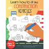 Learn how to draw construction vehicles crane, concrete mixer, dump truck, and many more! Ages 5 and up: Fun for boys and girls, PreK, Kindergarten