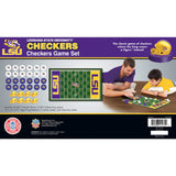 LSU Tigers Checkers Board Game by MasterPieces Puzzle Company INC