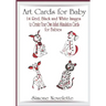Art Cards For Baby: 14 Red, Black and White Images To Create Your Own, Infant Stimulation Cards For Babies