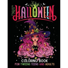 Halloween Coloring Book For Tweens Teens And Adults: Ideal gift idea. One sided pages - cutout and laminate for wall art and placemats.