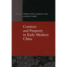 Contract and Property in Early Modern China