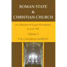 Roman State & Christian Church Volume 2