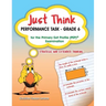 Just Think Performance Task - Grade 6 for the Primary Exit Profile Examination: Strategic and Extended Thinking