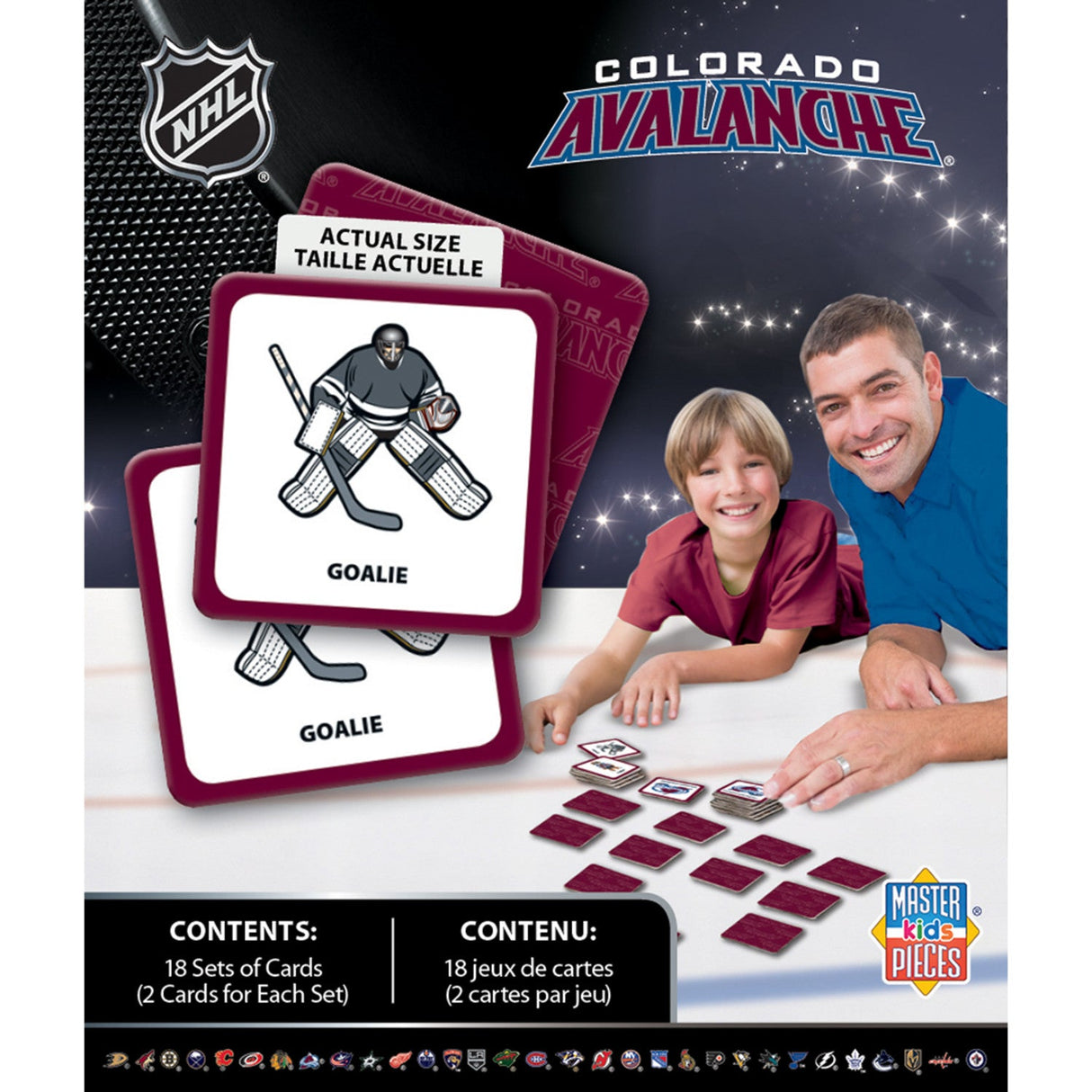 Colorado Avalanche Matching Game by MasterPieces Puzzle Company INC