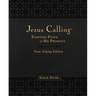 Jesus Calling Note-Taking Edition, Leathersoft, Black, with Full Scriptures: Enjoying Peace in His Presence (a 365-Day Devotional and Prayer Journal)