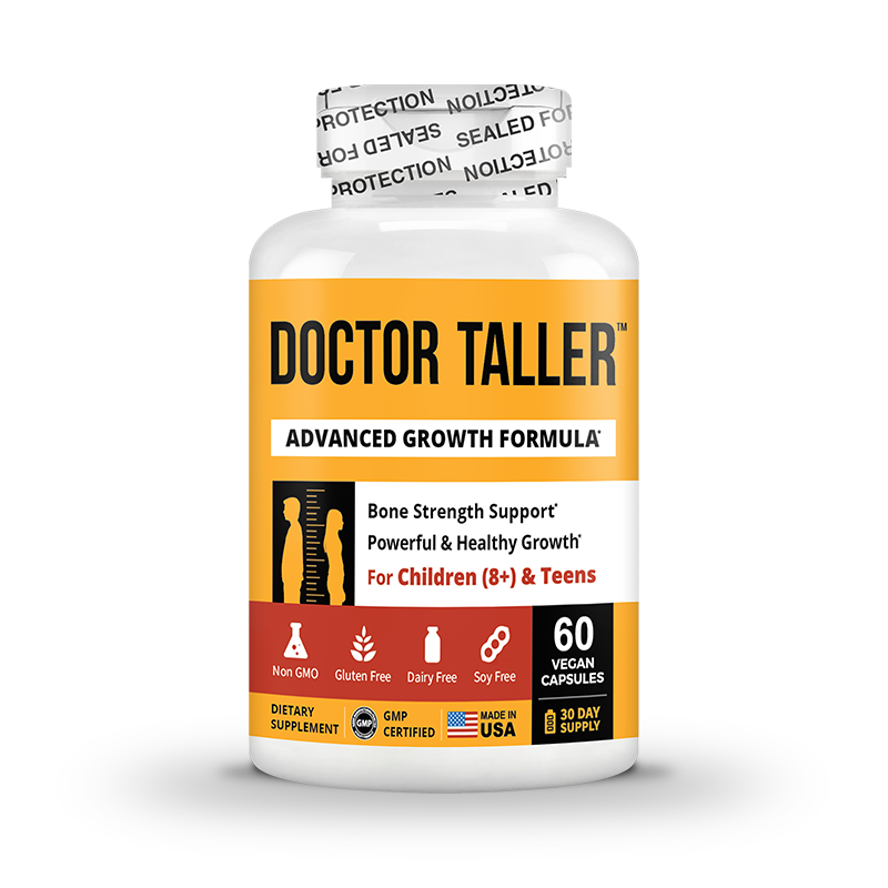 Doctor Taller, For Children (8+) & Teens, 60 Vegan Capsules by NuBest Nutrition®