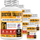 Doctor Taller Kids, Grape Multivitamins, Ages 2-9, 90 Vegan Chewables by NuBest Nutrition®