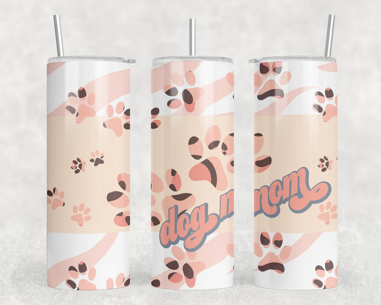 Dog Mom|Skinny Tumbler|Optional Bluetooth Speaker| Speaker Color Varies by Rowdy Ridge Co