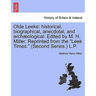 Olde Leeke: Historical, Biographical, Anecdotal, and Archaeological. Edited by M. H. Miller. Reprinted from the Leek Times. (Second Series.) L.P.