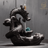 Backflow Dragon Incense Burner by incenseocean