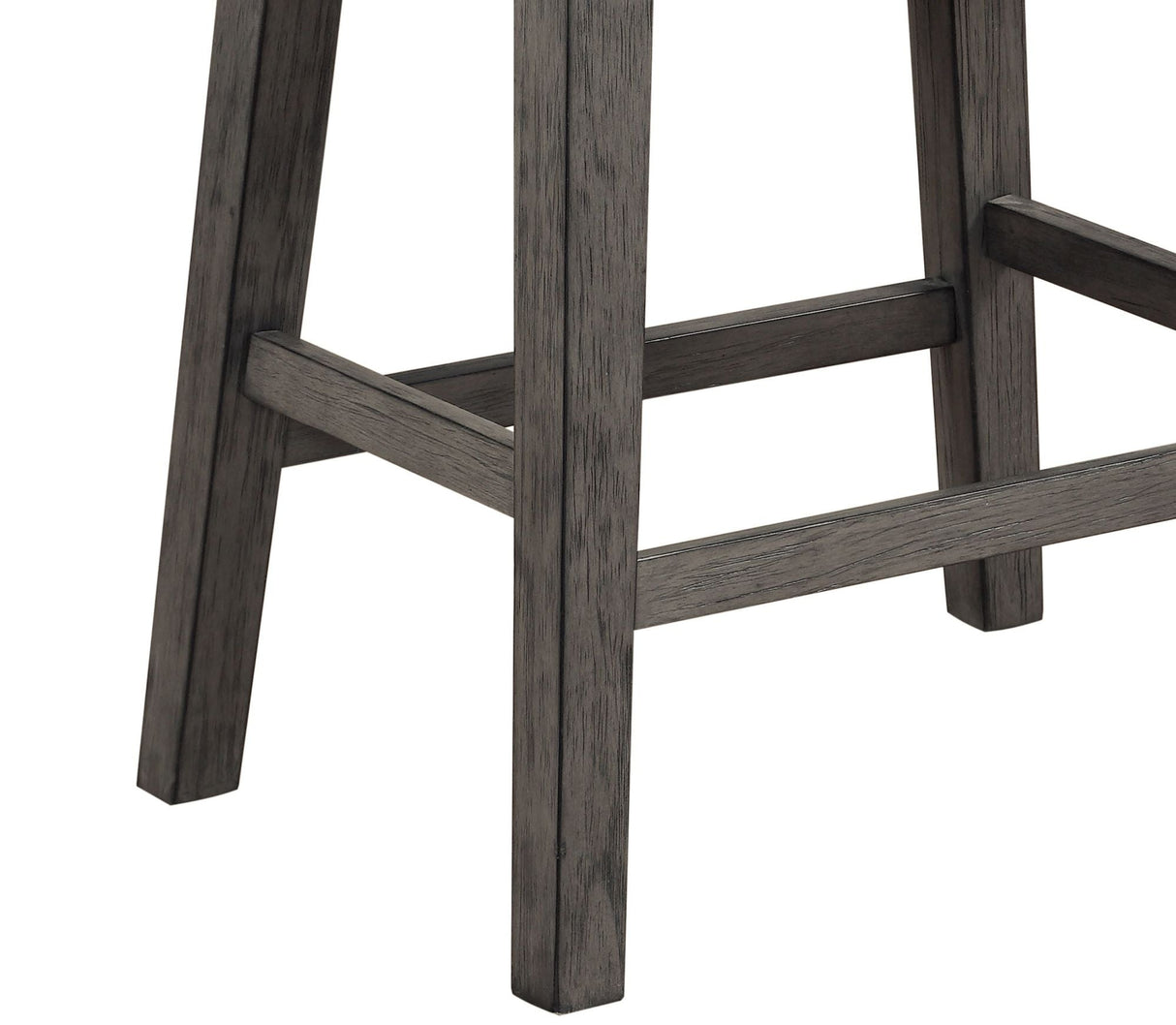 Set of 2 Faux Leather Counter Height Barstool by Blak Hom