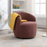 Fabric Swivel Armchair "3 Colors" by Blak Hom