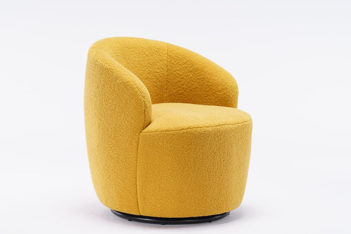 Fabric Swivel Armchair "3 Colors" by Blak Hom