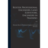 Roster, Professional Engineers, Land Surveyors, Engineers in Training; 1976