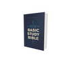 Niv, Basic Study Bible, Economy Edition, Paperback, Blue, Red Letter