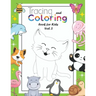Tracing and Coloring Book for Kids: (Vol.2) Let Your Kids Practice Drawing & Coloring 36 Cute Animals/Birds/Insects . Your Kids Will Also Get to Know