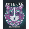 Cute Cat Coloring Book: Stress Relieving Design for Girls, Teen and Adults Coloring Book Easy to Color