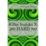 Killer Sudoku X - 200 HARD 9x9