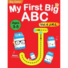 My First Big ABC Book Vol.4: Preschool Homeschool Educational Activity Workbook with Sight Words for Boys and Girls 3 - 5 Year Old: Handwriting Practi