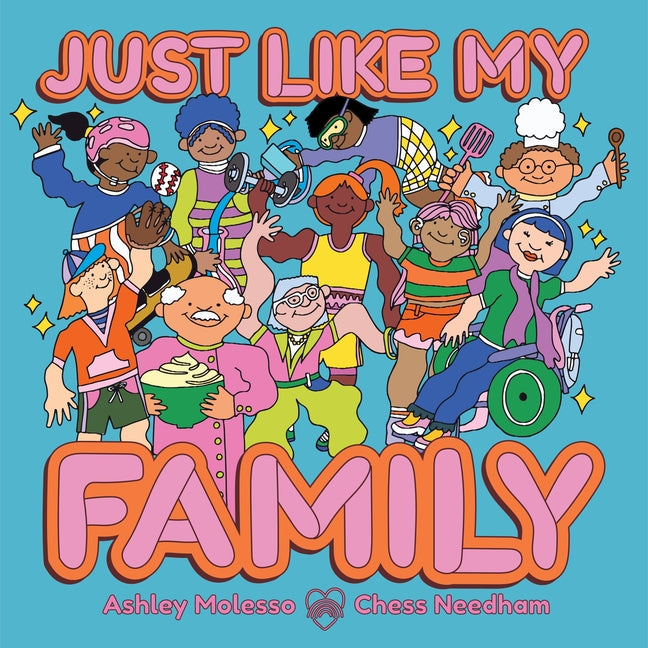 Just Like My Family - Hardcover by Books by splitShops