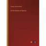 On the Genesis of Species