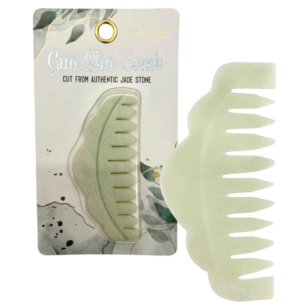 Revive Jade Cloud Gua Sha Comb