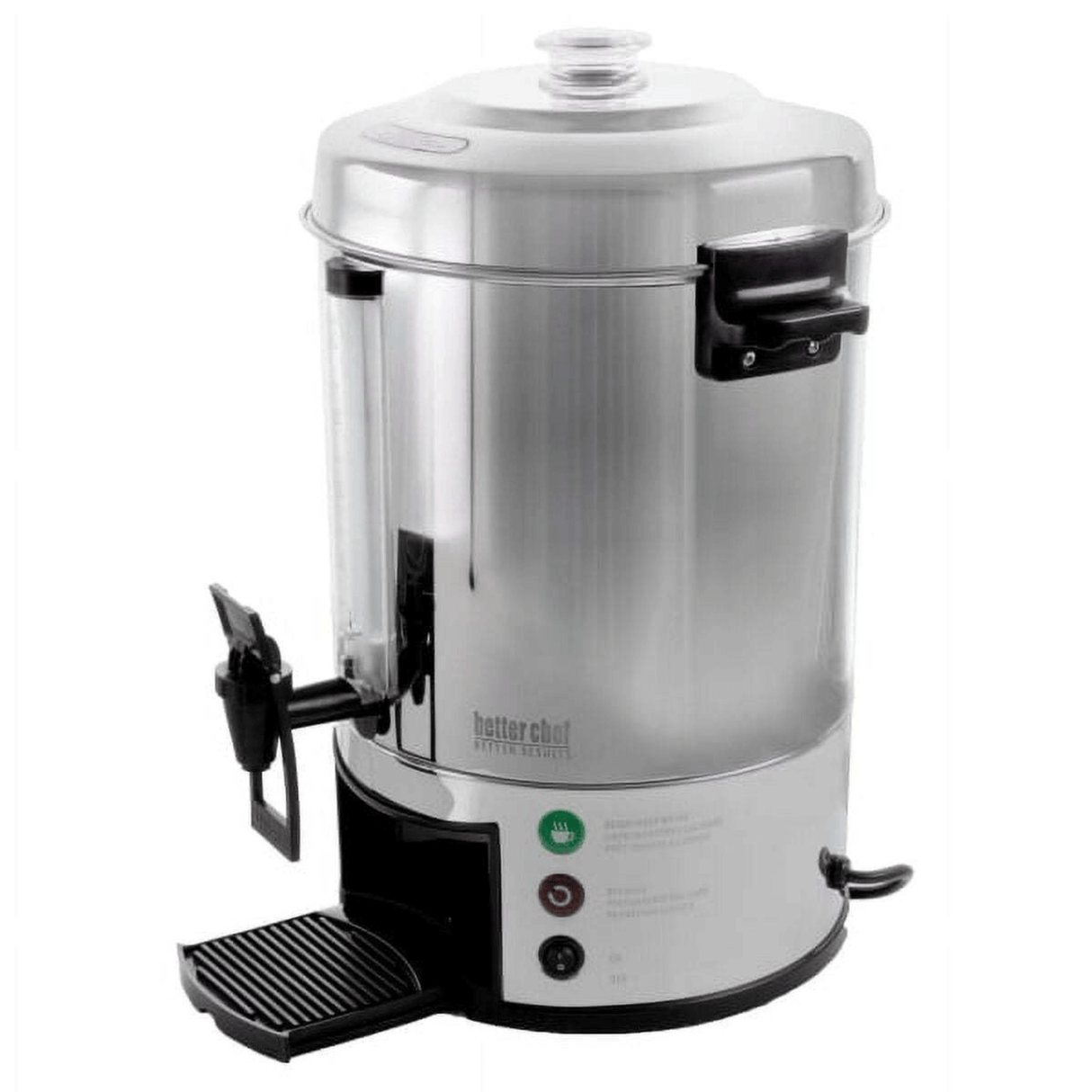 Better Chef 100 Cup Stainless Steel Urn Coffeemaker by Jupiter Gear Home