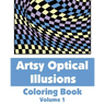 Artsy Optical Illusions Coloring Book