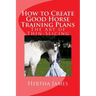How to Create Good Horse Training Plans: The Art of Thin-Slicing