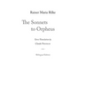 The Sonnets to Orpheus