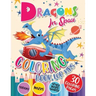 Dragons Coloring Book for Kids: Dragons In Space with Planets, Spaceships, Rockets Coloring and Activity Book for Kids Ages 4-8 Fun Children's Activit