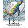 Fish Coloring Books for adults: dolphins, Whale, Shark in the sea Design