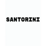 Santorini: Black and White Decorative Book to Stack Together on Coffee Tables, Bookshelves and Interior Design - Add Bookish Char