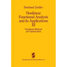 Nonlinear Functional Analysis and Its Applications: III: Variational Methods and Optimization