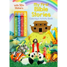 My First Bible Stories Coloring & Activity Book with 4 Crayons and 50+ Stickers