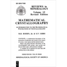 Mathematical Crystallography