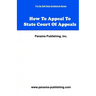 How To Appeal In State Court Of Appeals